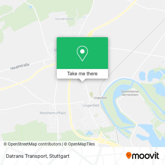Datrans Transport map
