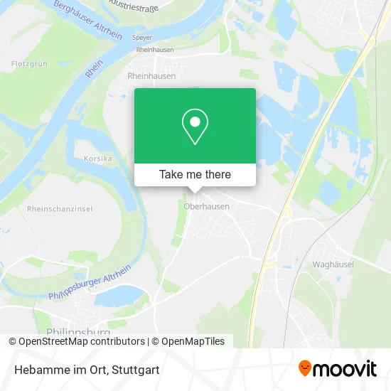 Карта Hebamme im Ort