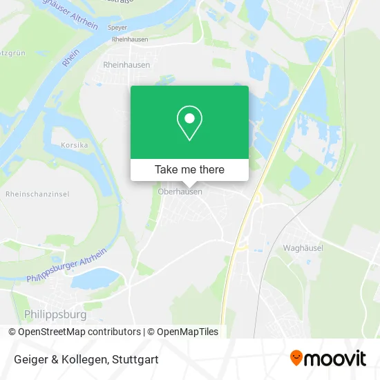 Карта Geiger & Kollegen