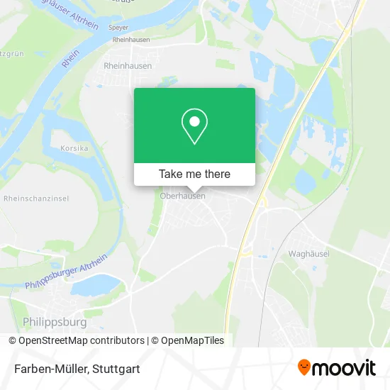 Карта Farben-Müller