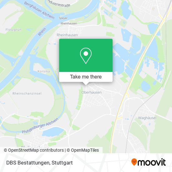 DBS Bestattungen map