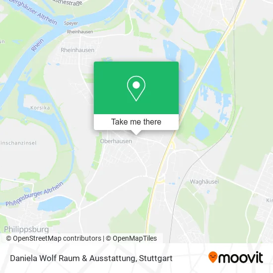 Карта Daniela Wolf Raum & Ausstattung