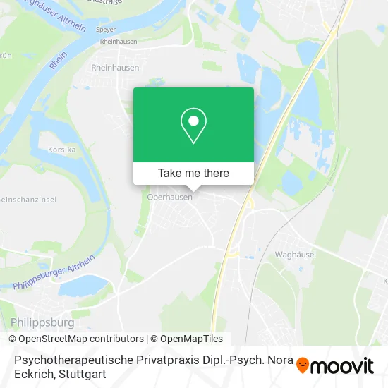 Карта Psychotherapeutische Privatpraxis Dipl.-Psych. Nora Eckrich