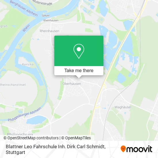 Карта Blattner Leo Fahrschule Inh. Dirk Carl Schmidt