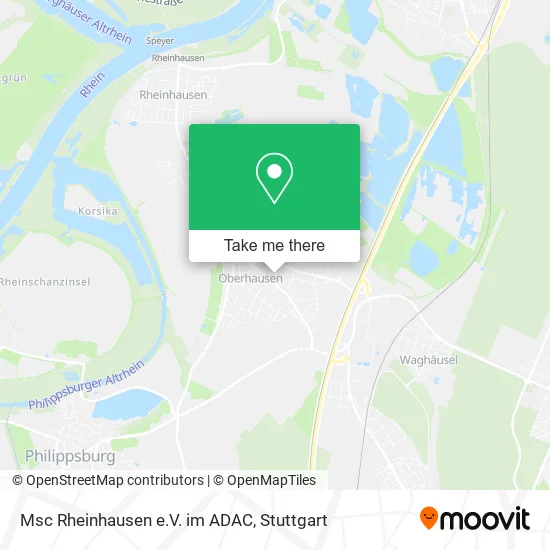 Карта Msc Rheinhausen e.V. im ADAC