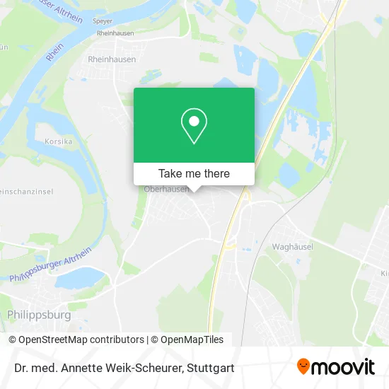 Карта Dr. med. Annette Weik-Scheurer
