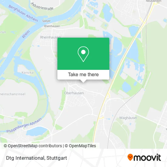 Карта Dtg International