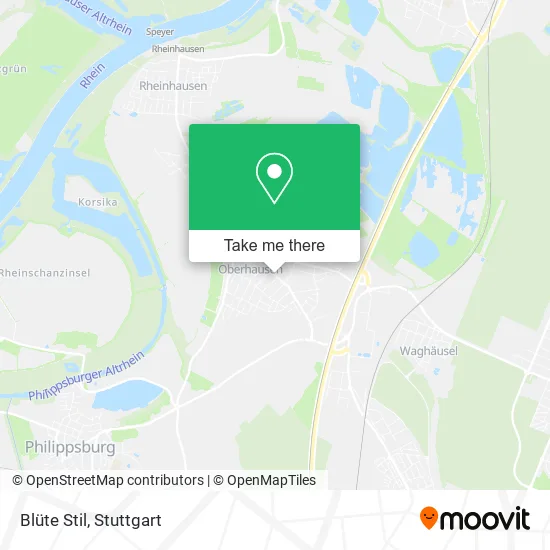 Карта Blüte Stil