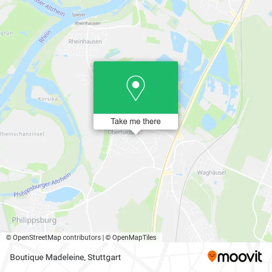 Карта Boutique Madeleine