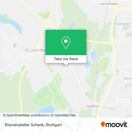 Карта Blumenatelier Schenk