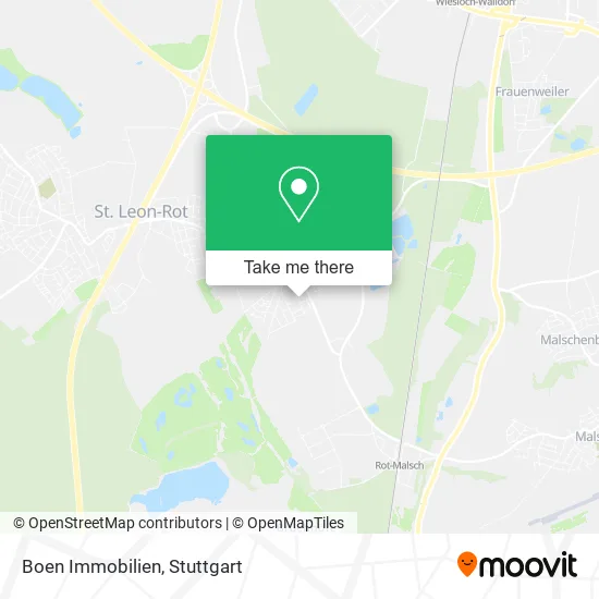 Карта Boen Immobilien