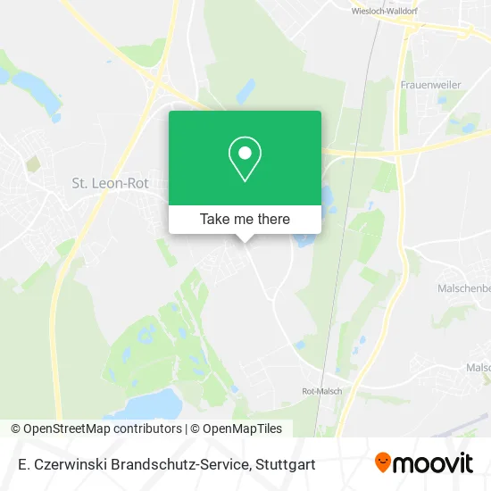 Карта E. Czerwinski Brandschutz-Service