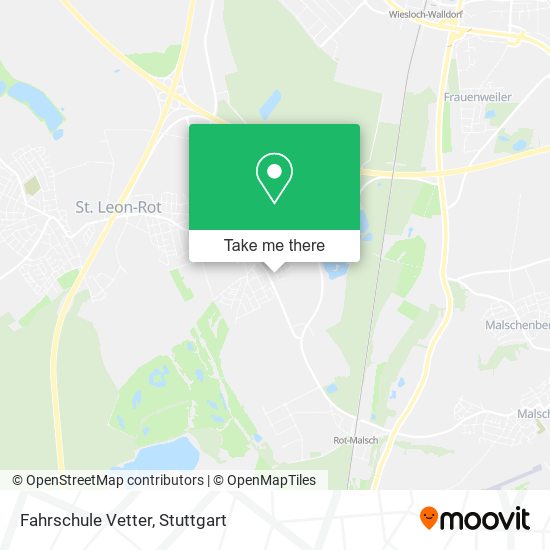 Fahrschule Vetter map