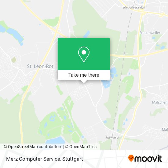 Merz Computer Service map