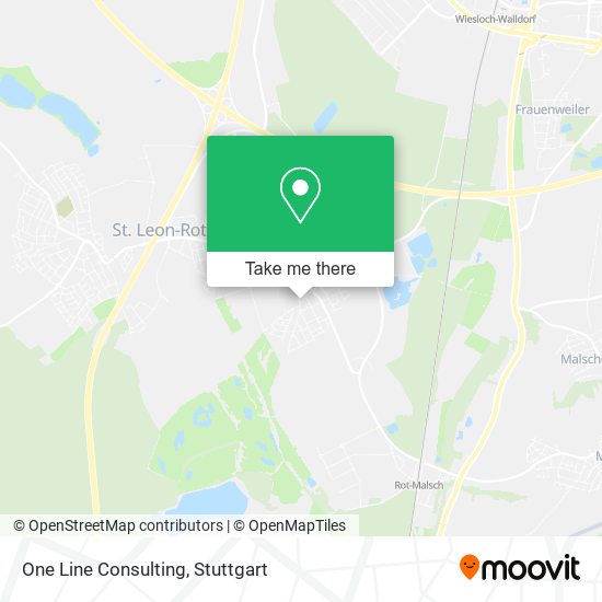 One Line Consulting map