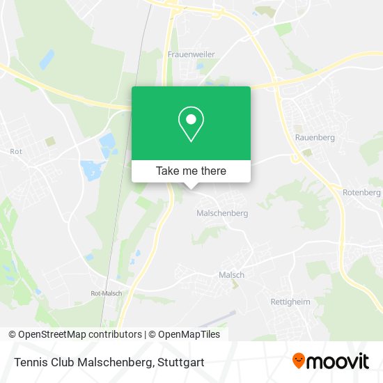 Tennis Club Malschenberg map