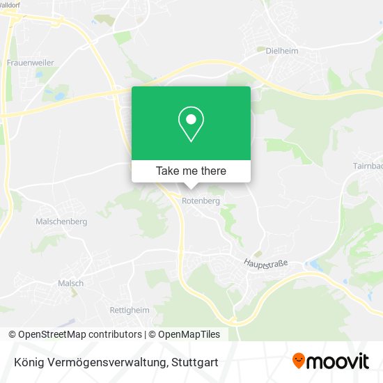 König Vermögensverwaltung map