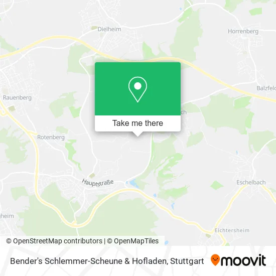 Карта Bender's Schlemmer-Scheune & Hofladen