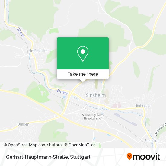 Карта Gerhart-Hauptmann-Straße