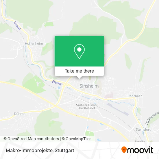 Карта Makro-Immoprojekte