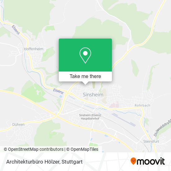 Architekturbüro Hölzer map
