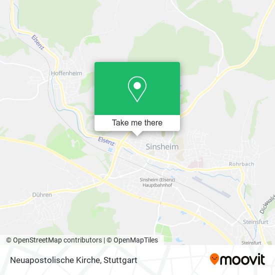 Neuapostolische Kirche map
