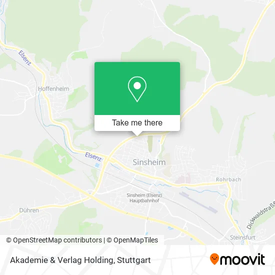Карта Akademie & Verlag Holding