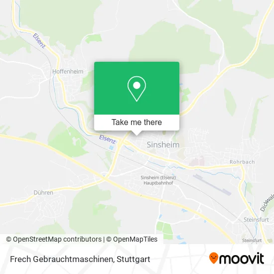 Карта Frech Gebrauchtmaschinen