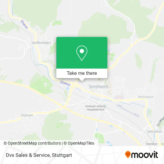 Карта Dvs Sales & Service