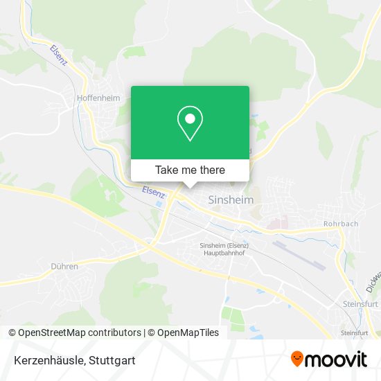 Карта Kerzenhäusle