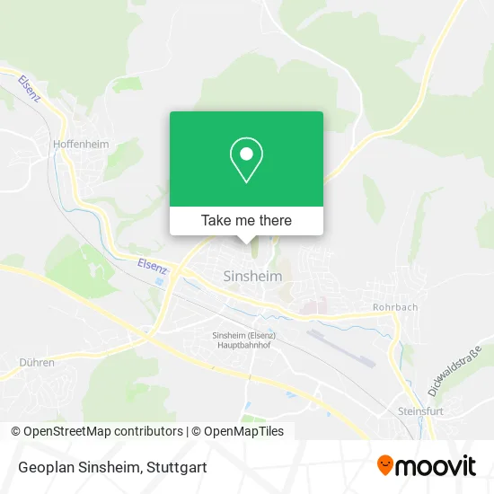 Карта Geoplan Sinsheim