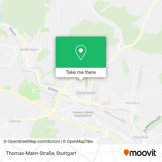 Thomas-Mann-Straße map