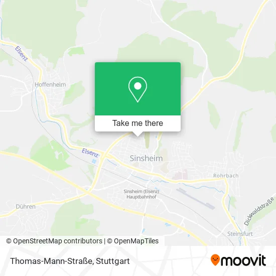 Карта Thomas-Mann-Straße