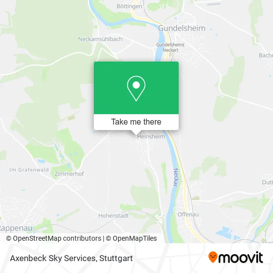 Карта Axenbeck Sky Services
