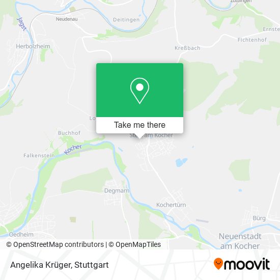 Angelika Krüger map