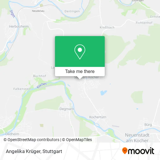 Карта Angelika Krüger