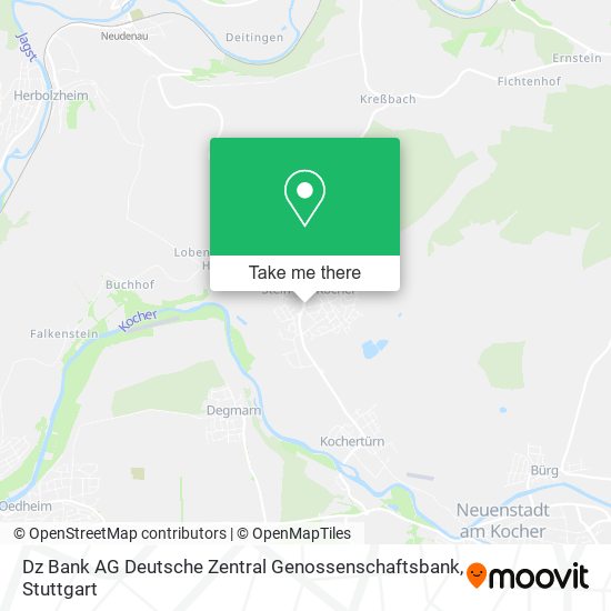 Dz Bank AG Deutsche Zentral Genossenschaftsbank map
