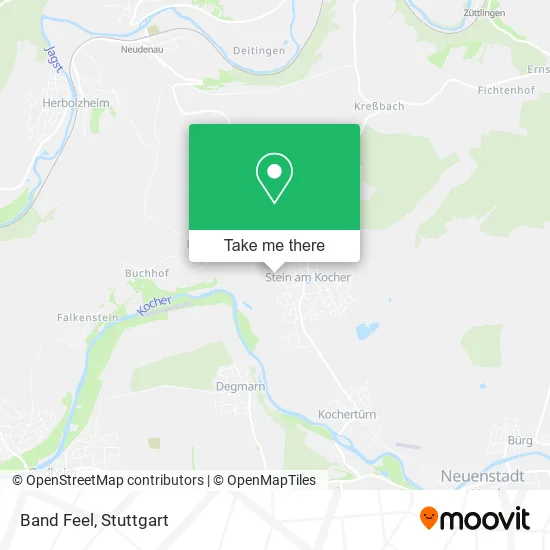Band Feel map