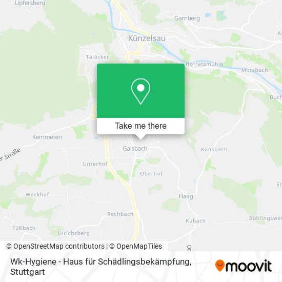 Карта Wk-Hygiene - Haus für Schädlingsbekämpfung
