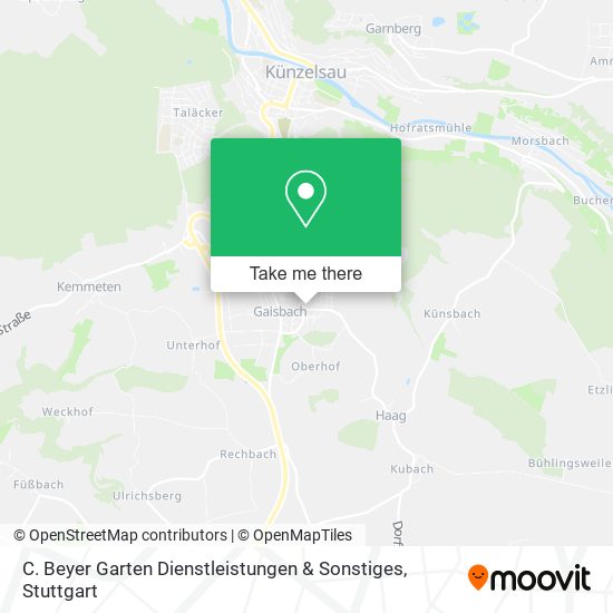 C. Beyer Garten Dienstleistungen & Sonstiges map