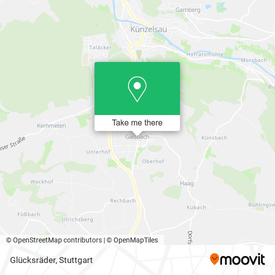 Glücksräder map