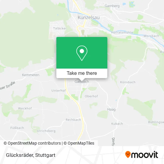 Карта Glücksräder
