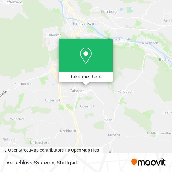 Карта Verschluss Systeme