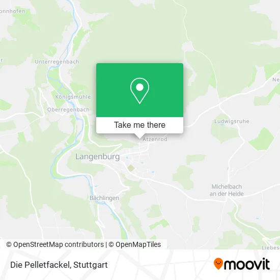 Карта Die Pelletfackel