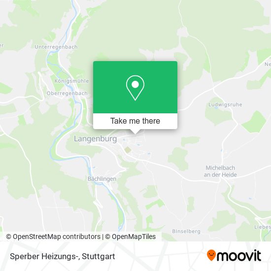 Sperber Heizungs- map