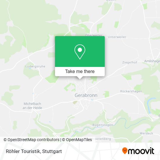 Карта Röhler Touristik