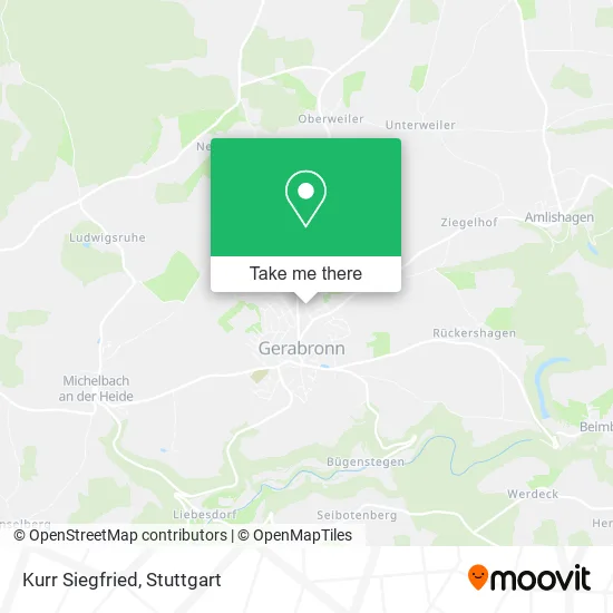 Карта Kurr Siegfried