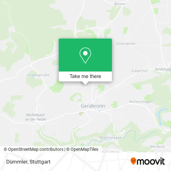 Карта Dümmler