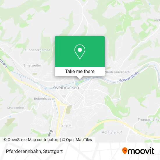 Карта Pferderennbahn