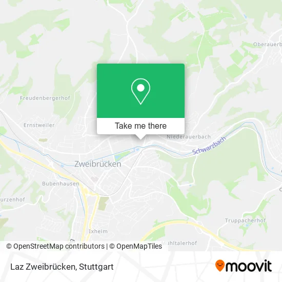 Карта Laz Zweibrücken